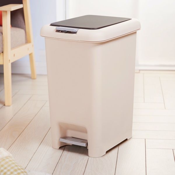 Відро MVM BIN-01 бежевий 30 л бежевий BIN-01 30L Beige