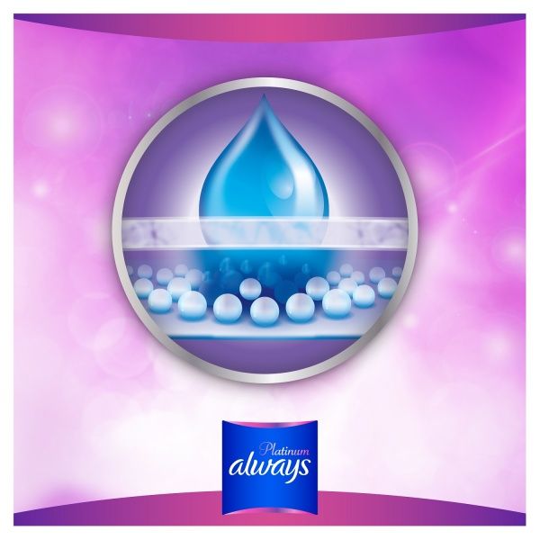 Прокладки гігієнічні Always Platinum (розмір 3) super plus 26 шт.