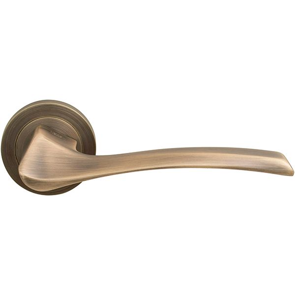 Ручка на розетке RDA TetrixR матовая бронза