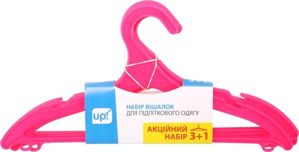 Набор плечиков UP! (Underprice) для подростков 35 см 4 шт. 