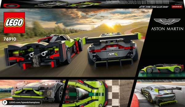 Конструктор LEGO Speed Champions Aston Martin Valkyrie AMR Proта Aston Martin Vantage GT3 76910