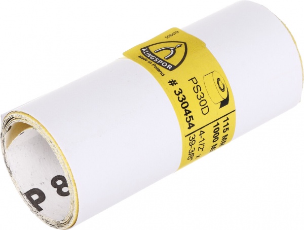 Наждачний папірKlingspor 115 мм х 1,0 м P80 PS30D