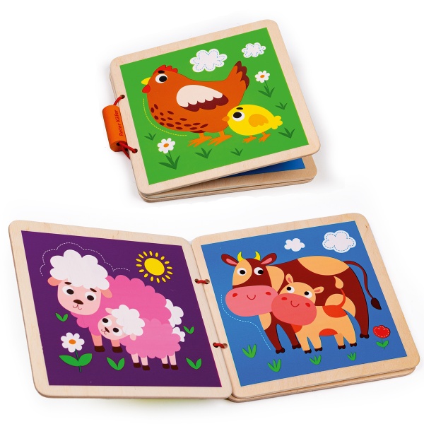 Розвиваюча іграшка Roter Kafer книга Мама та дитя RW3037