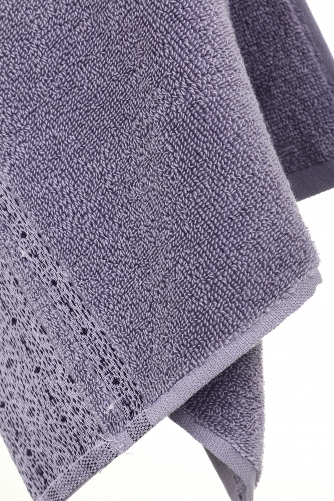 Полотенце Exclusive Alysia 30x50 см лиловый La Nuit