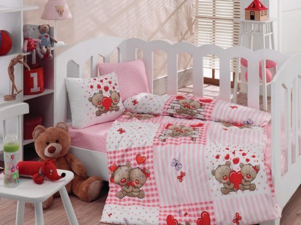 Комплект постельного белья Cotton box с принтом YUMI KAHVE 