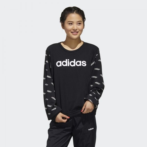 Джемпер Adidas W FAV SW FM6185 р. S чорний