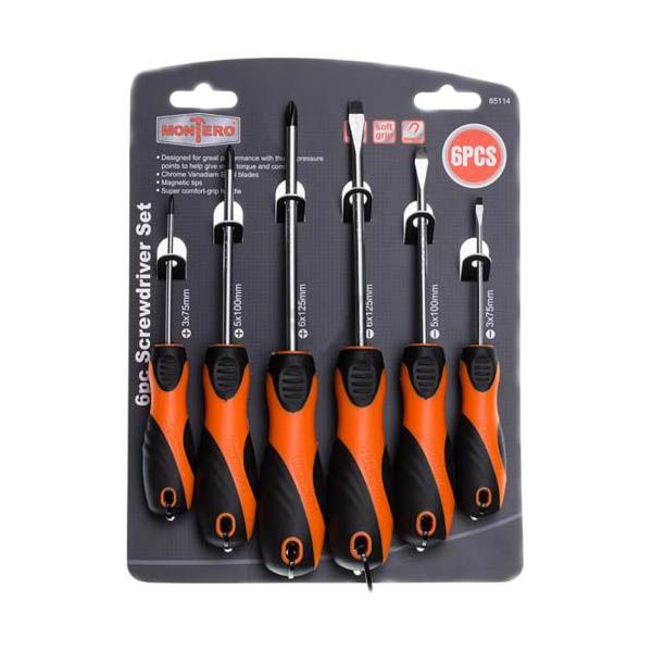 Набор отверток Montero 85114 6 шт