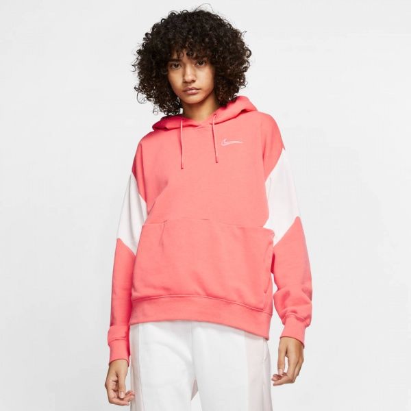 Джемпер Nike W NSW PO FT CB CJ3681-814 р. S красный