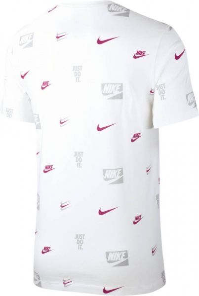 Футболка Nike M NSW SS CORE AOP TEE CV8962-100 XL білий