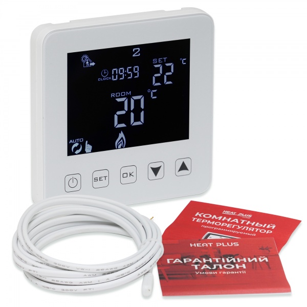 Терморегулятор Heat Plus BHT-320 белый
