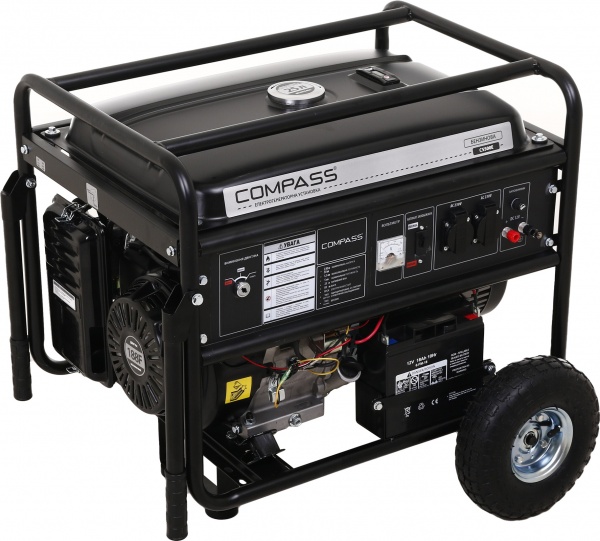Электрогенераторная установка Compass 5 кВт / 5,5 кВт C5500E бензин