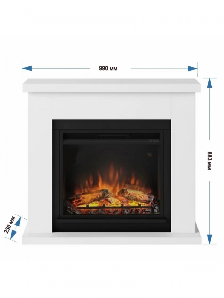 Камінокомплект FRODE білий