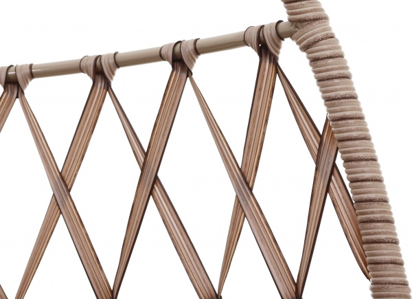 Кресло-кокон Сфера Лайт плетение зигзаг