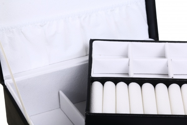 Шкатулка для украшений черный 23х17х9 см CX1376 Savage