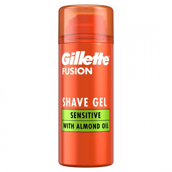 Гель для гоління Gillette Fusion для чутливої шкіри 75 мл