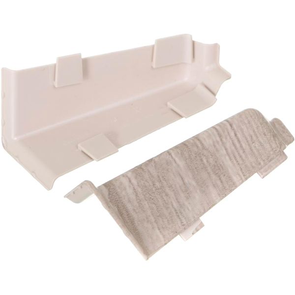 Комплект куточків зовнішніх King Floor 70 дуб білий 