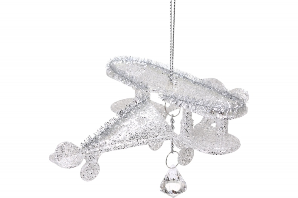 Подвеска пластиковая планер с присыпкой 11 см в ассортименте F22590313+315