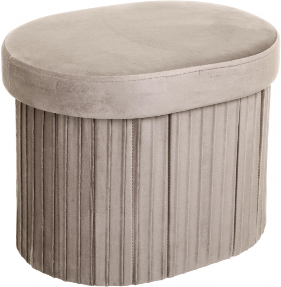 Сундук-пуф Sensio для хранения Velora 420х330х310 мм серый (HS15-F010)