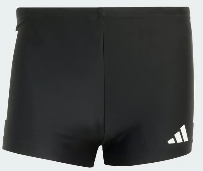 Плавки Adidas 3S BLD BOXER BLACK/WHITE JN6533 р.XL черный