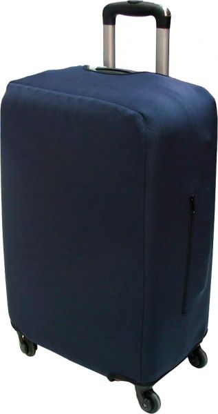 Чехол для чемодана Coverbag неопрен М темно-синий 