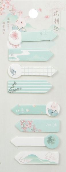 Блок бумаги Зайченок салатовый