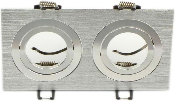 Светильник точечный Светкомплект AT 10-2 AL GU5.3 алюминий 