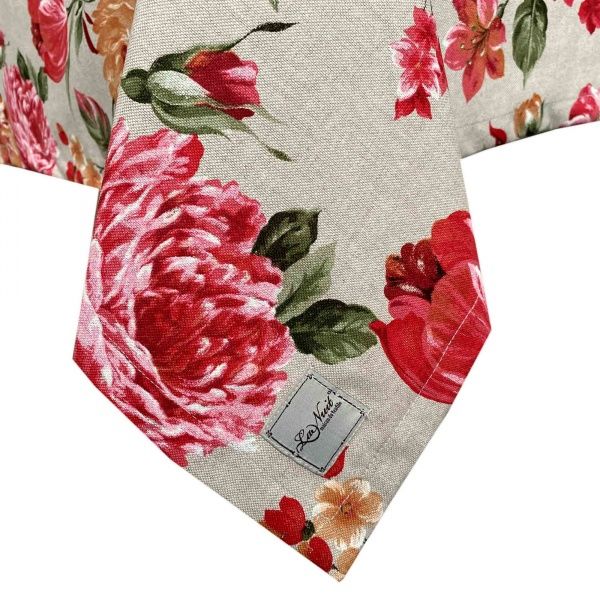 Скатертина РОУЗ Квіти великі 133x180 см La Nuit 