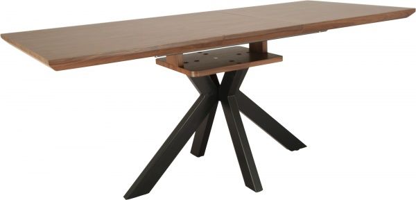 Стол обеденный GT Racer DT0730 (140-180x80x76) Dark Oak 