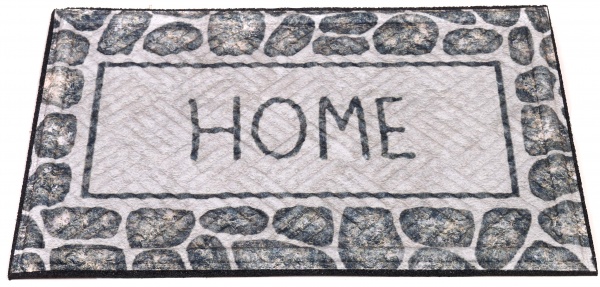 Коврик Multy Home Europe Sp. z o.o. RAMBO-LIMA mat Home rocks 43x63 см