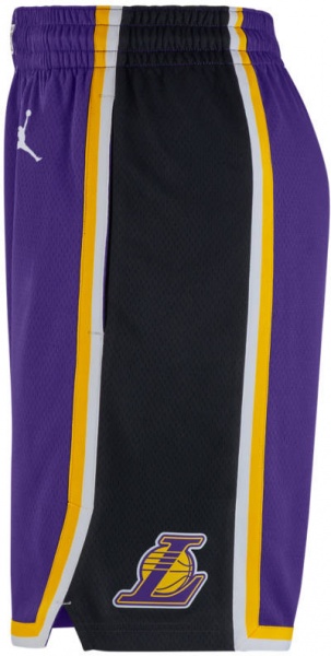 Шорти Nike LAL M NK SWGMN SHORT STMT 20 CV9564-504 р. L фіолетовий