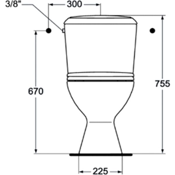Унитаз-компакт Vidima W911501