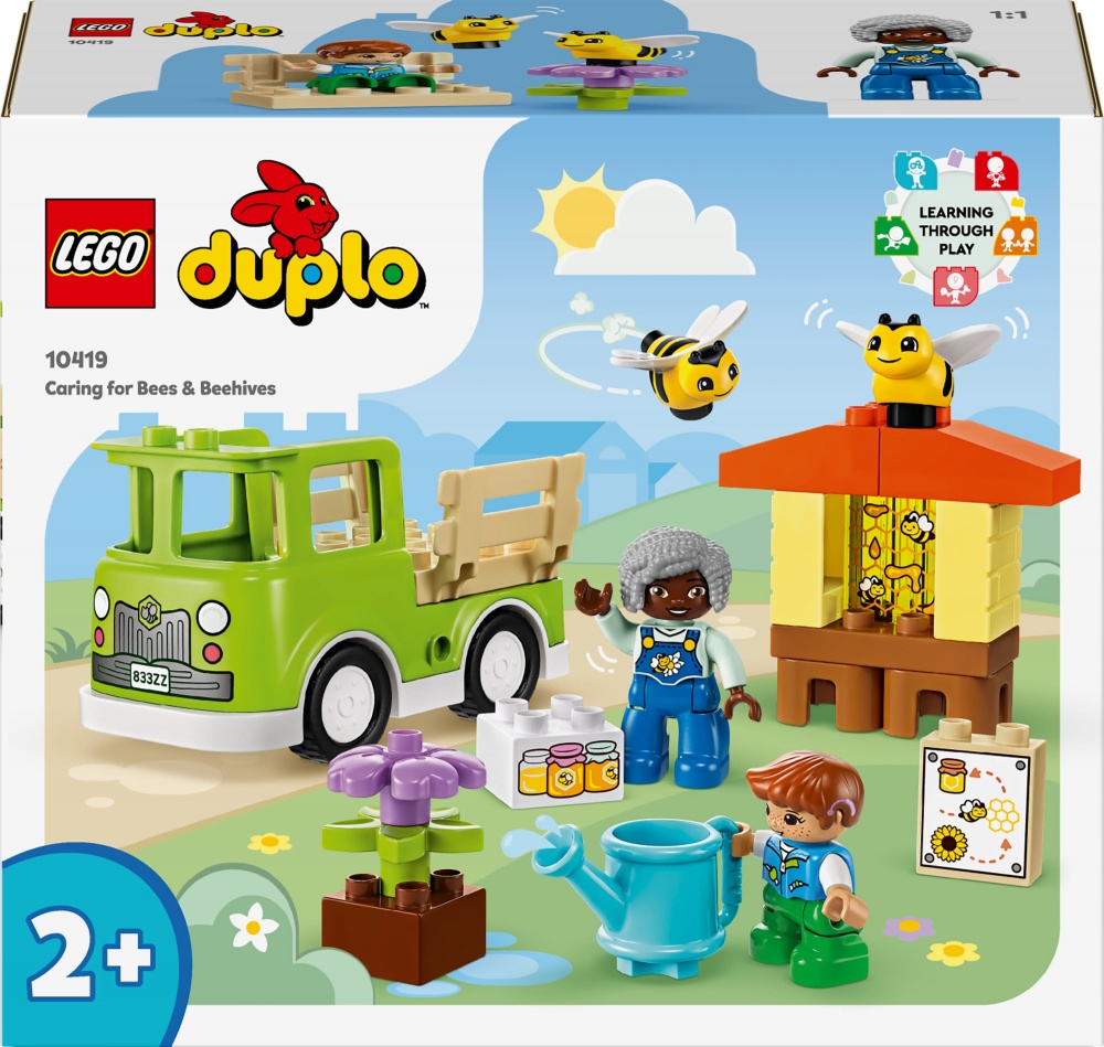 Конструктор LEGO DUPLO Догляд за бджолами й вуликами 10419