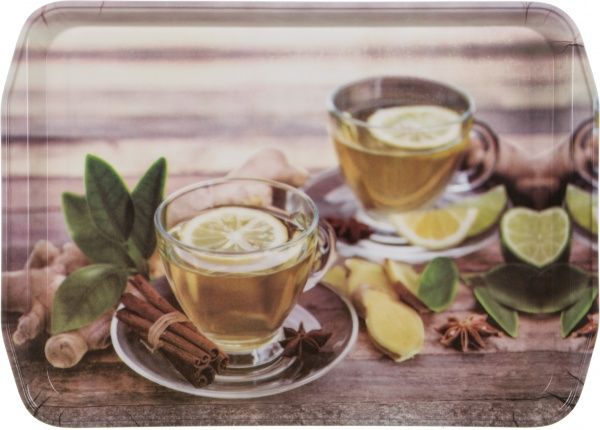 Поднос Ginger Tea 35,5х25,5х2,5 см Flamberg Smart Kitchen