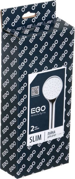 Лейка для душа EGO Slim AW1H101-1 