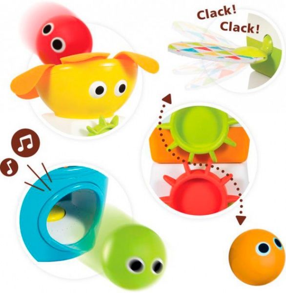 Игрушка развивающая Yookidoo Музыкальная Пирамидка 40201