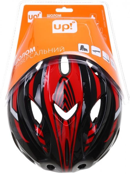 Шолом захисний UP! (Underprice) SS21 MAR-BH30 р. 48-56 червоний