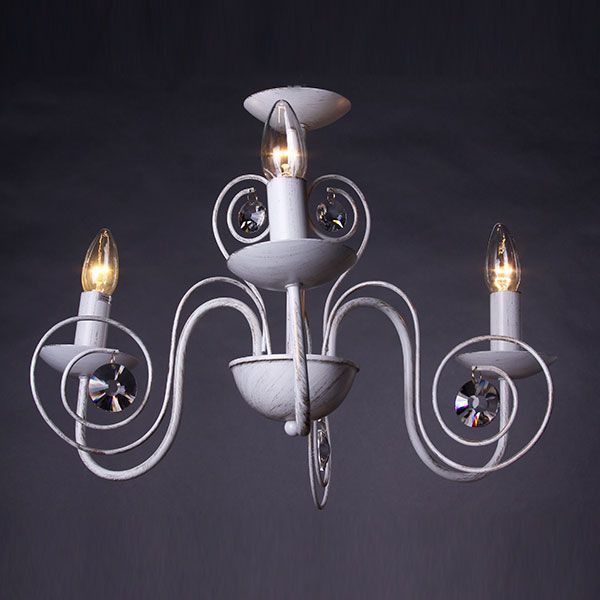 Люстра підвісна Victoria Lighting 3xE14 білий Luce/SP3 