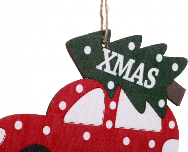 Декоративная подвеска Машина 9,5x13 см 6014-76