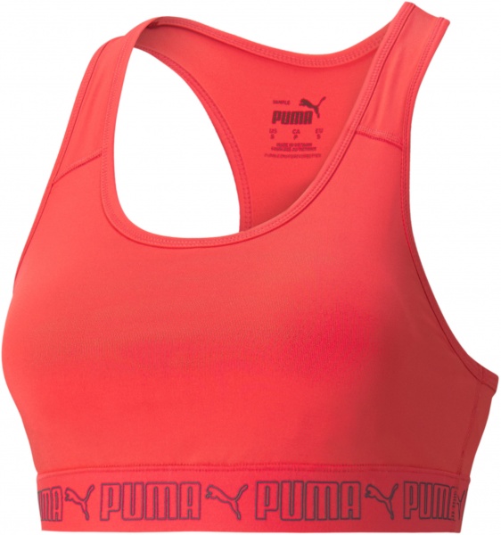 Бра Puma Mid Elastic Padded Bra PM 52030334 р.L кораловий