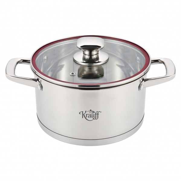Кастрюля с крышкой 3,7 л 20 см Luxurios 26-238-040 Krauff