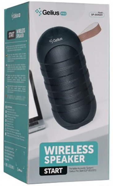 Акустична система Gelius Pro Start black GP-BS1001