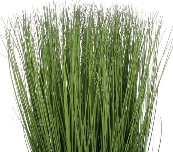 Рослина штучна Міскант в металевому горщику 55х88 см