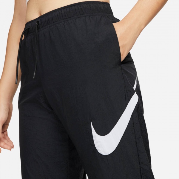 Штани Nike W NSW ESSNTL WVN MR PANT HBR DM6183-010 р. L чорний
