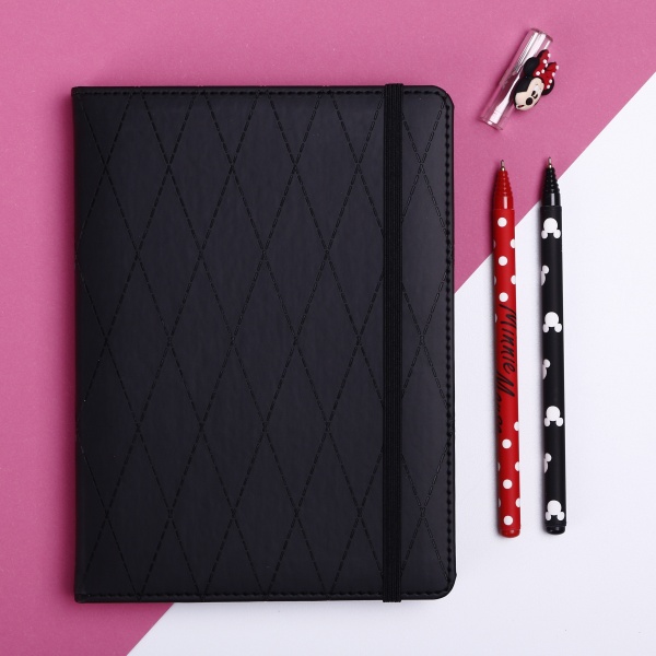 Дневник недатированный CASTELLO черный Buromax A5 2023