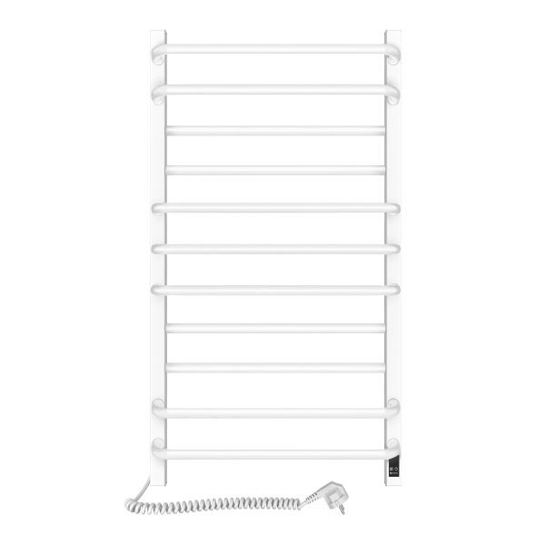 Рушникосушарка електрична NAVIN Грандіс 480х800 мм Sensor ліва з таймером білий (12-108153-4880) 