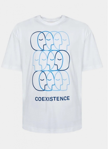 Футболка Outhorn TSHIRT M0862 OTHAW23TTSHM0862-10S р.S білий