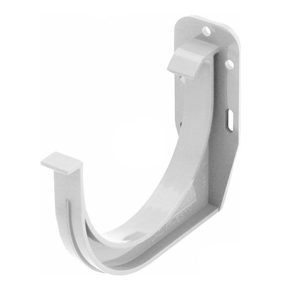 Кронштейн желоба Bryza 100 мм белый 
