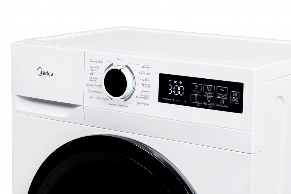 Стиральная машина Midea MF110W80B/W-UA