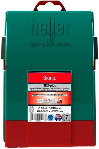 Набор буров Heller SDS-plus 29x160 мм 7 шт. 16315
