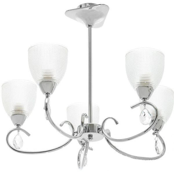Люстра Accento lighting Venice ALHu-HKP31306/5 5x60 Вт E14 хром